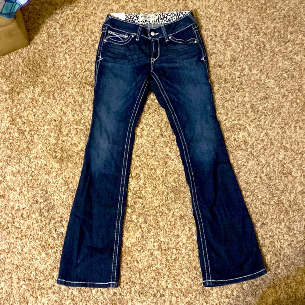 Ariat R.E.A.L low rise stretch boot cut jeans